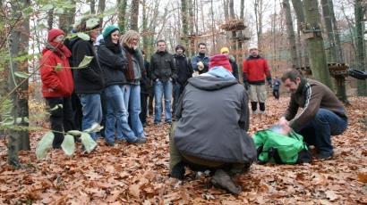 Wie wäre es mit einer GPS-Tour im Kletterwald Schwindelfrei?